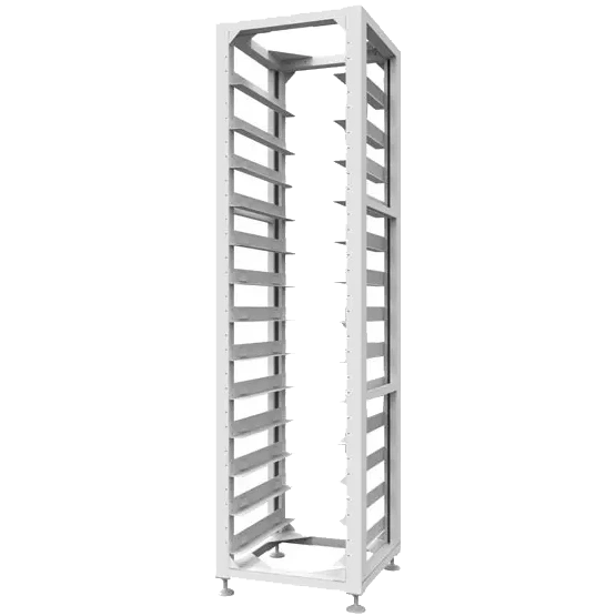 Стійка для 12 високовольтних батарей Deye 3U-HRack-2G 13 floors